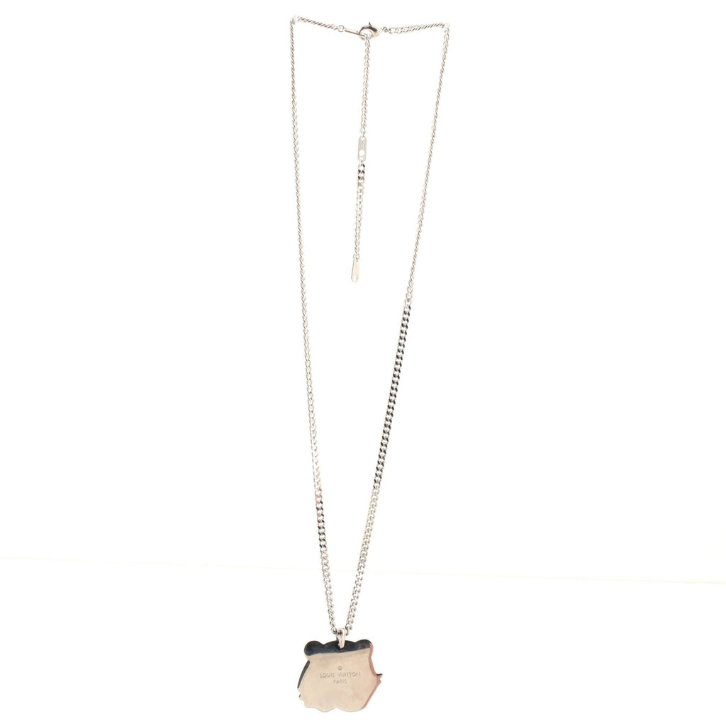 Nigo LV Tiger Necklace Enamel and Metal