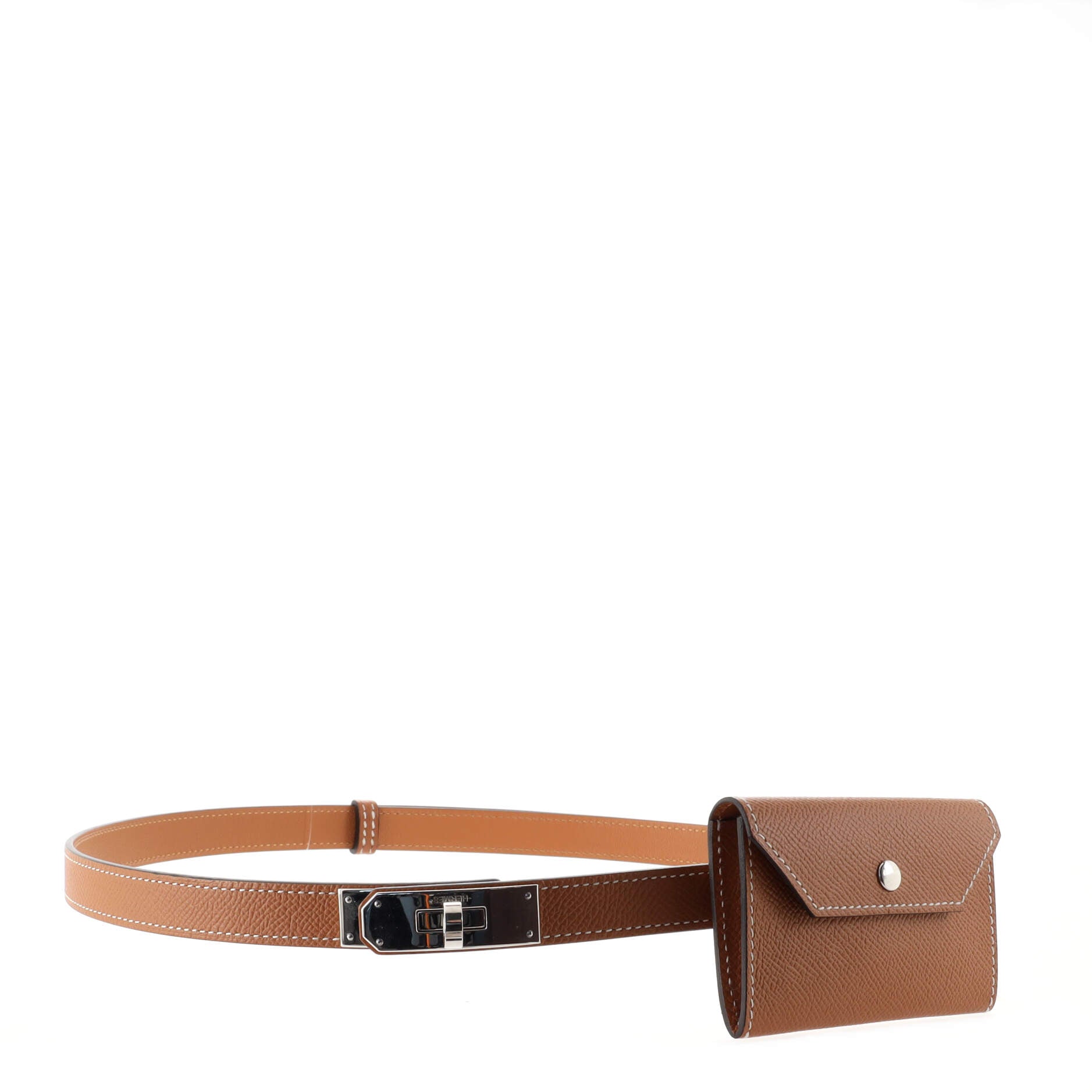 Kelly Pocket Belt Leather Thin 105