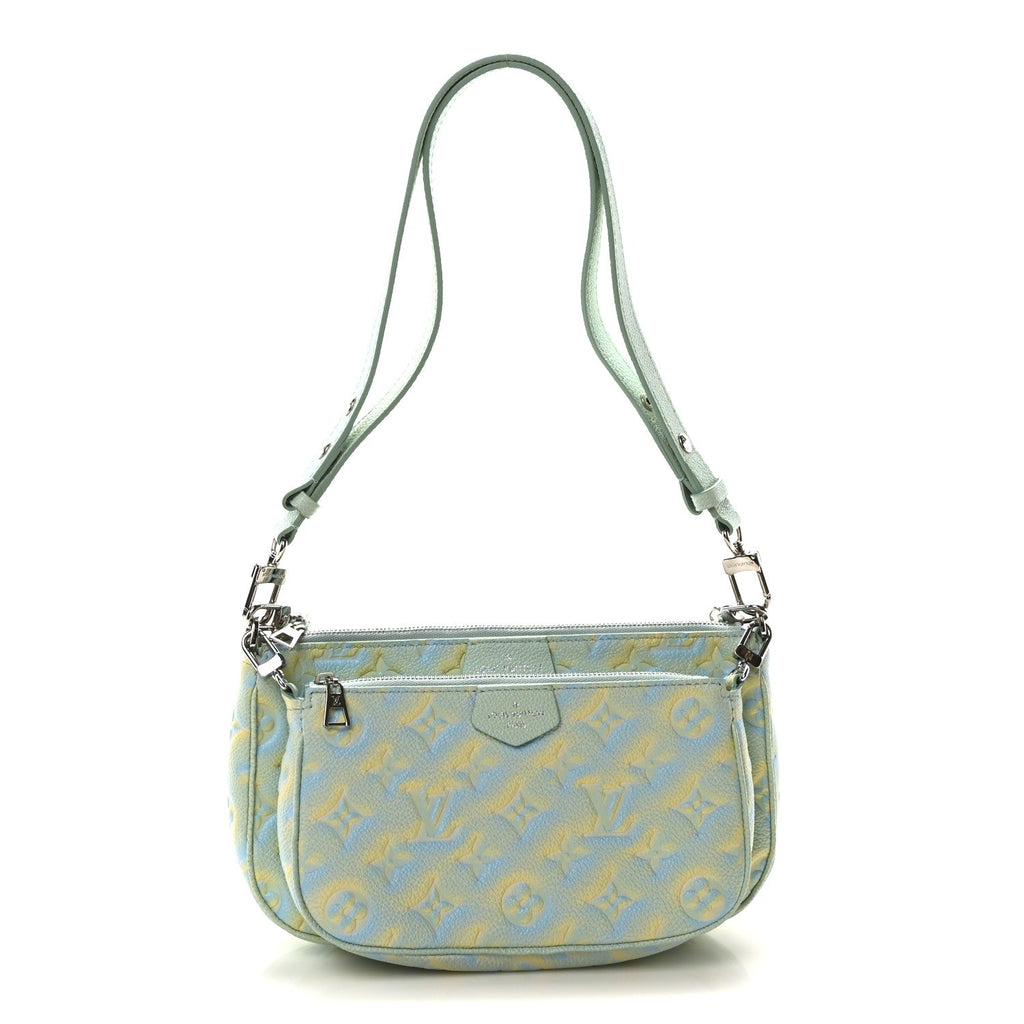 Empreinte Monogram Summer Stardust Multi Pochette Accessories Water Green