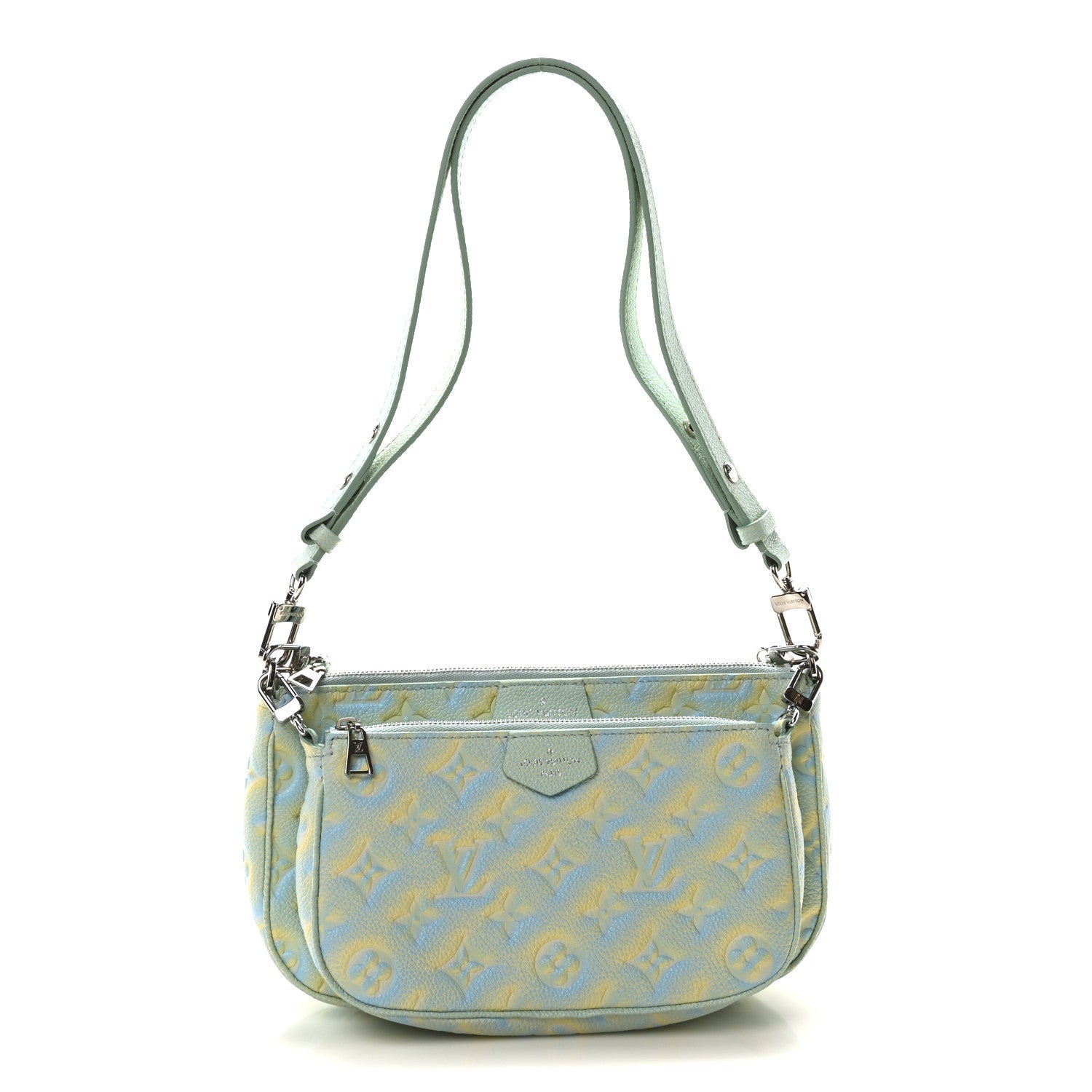 Empreinte Monogram Summer Stardust Multi Pochette Accessories Water Green