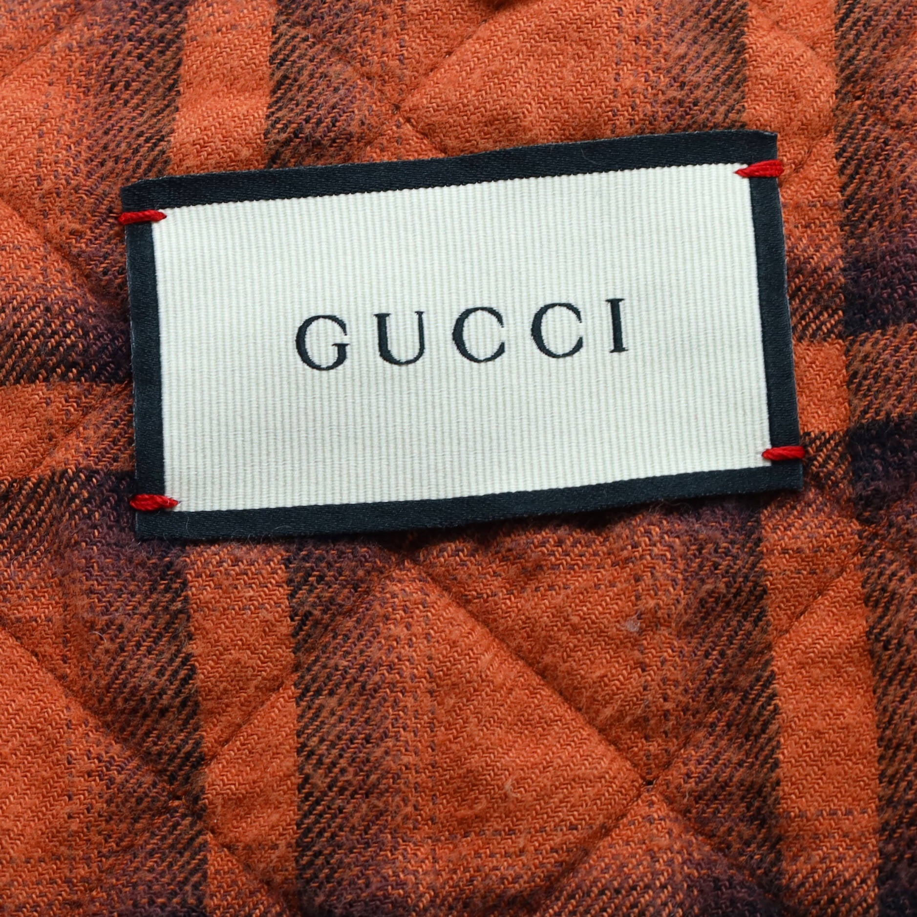 Women's Gucciffication Denim Jacket Embellished Denim with Shearling and Fur