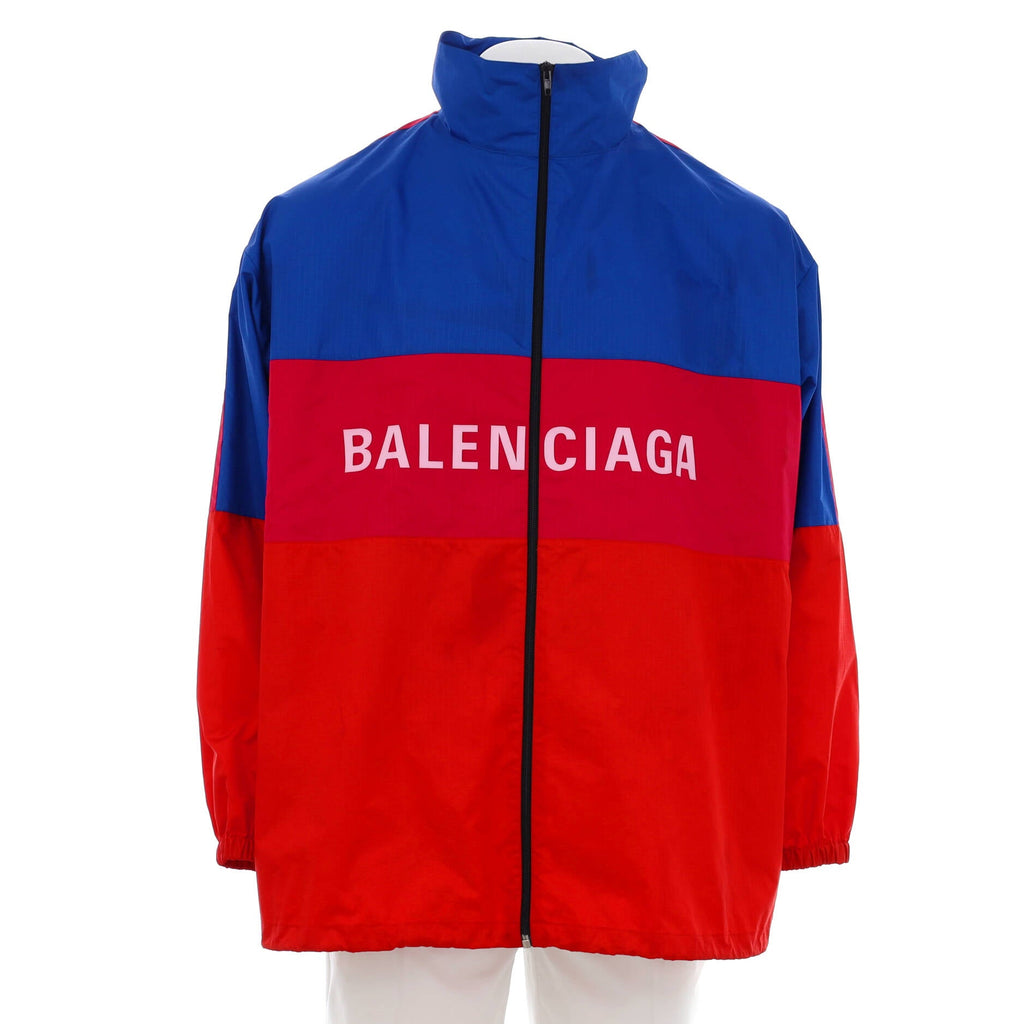 Men's Logo Print WIndbreaker Polyester