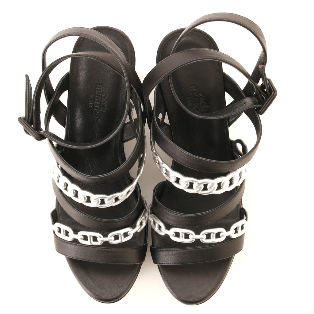 Women's Amarres Wedge Espadrille Sandals Leather