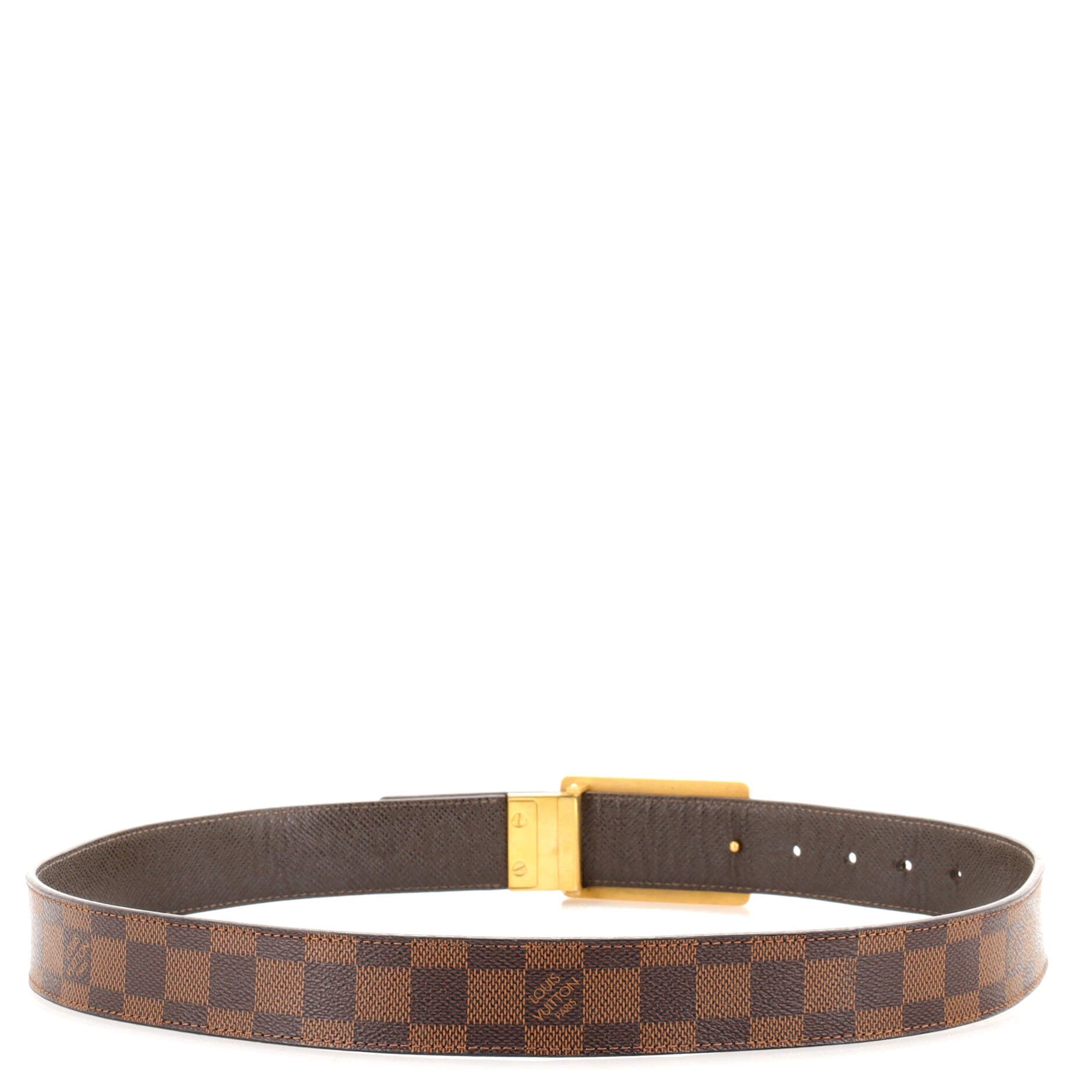 Inventeur Belt Damier Medium 90