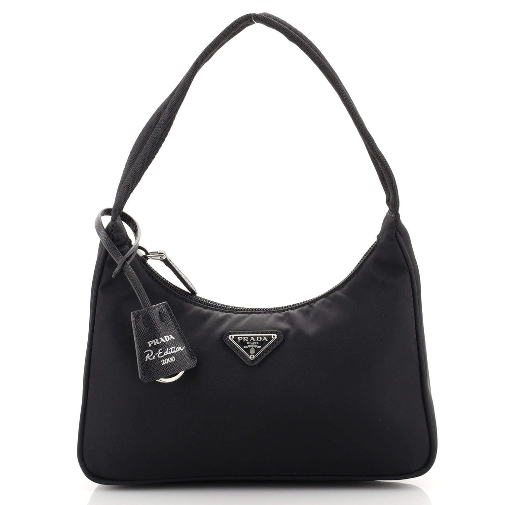 Re-Edition 2000 Hobo Tessuto Mini