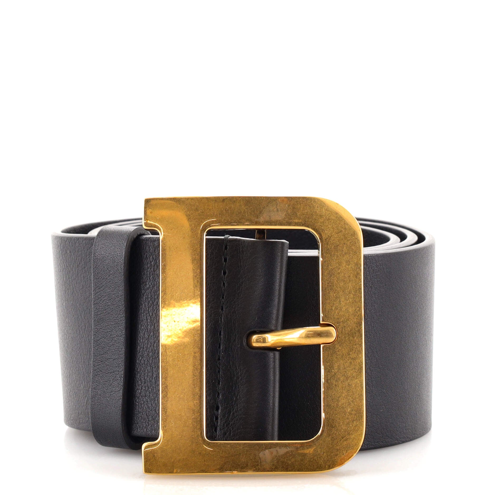 Diorquake Belt Leather Wide 75