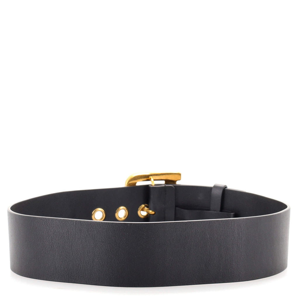 Diorquake Belt Leather Wide 75