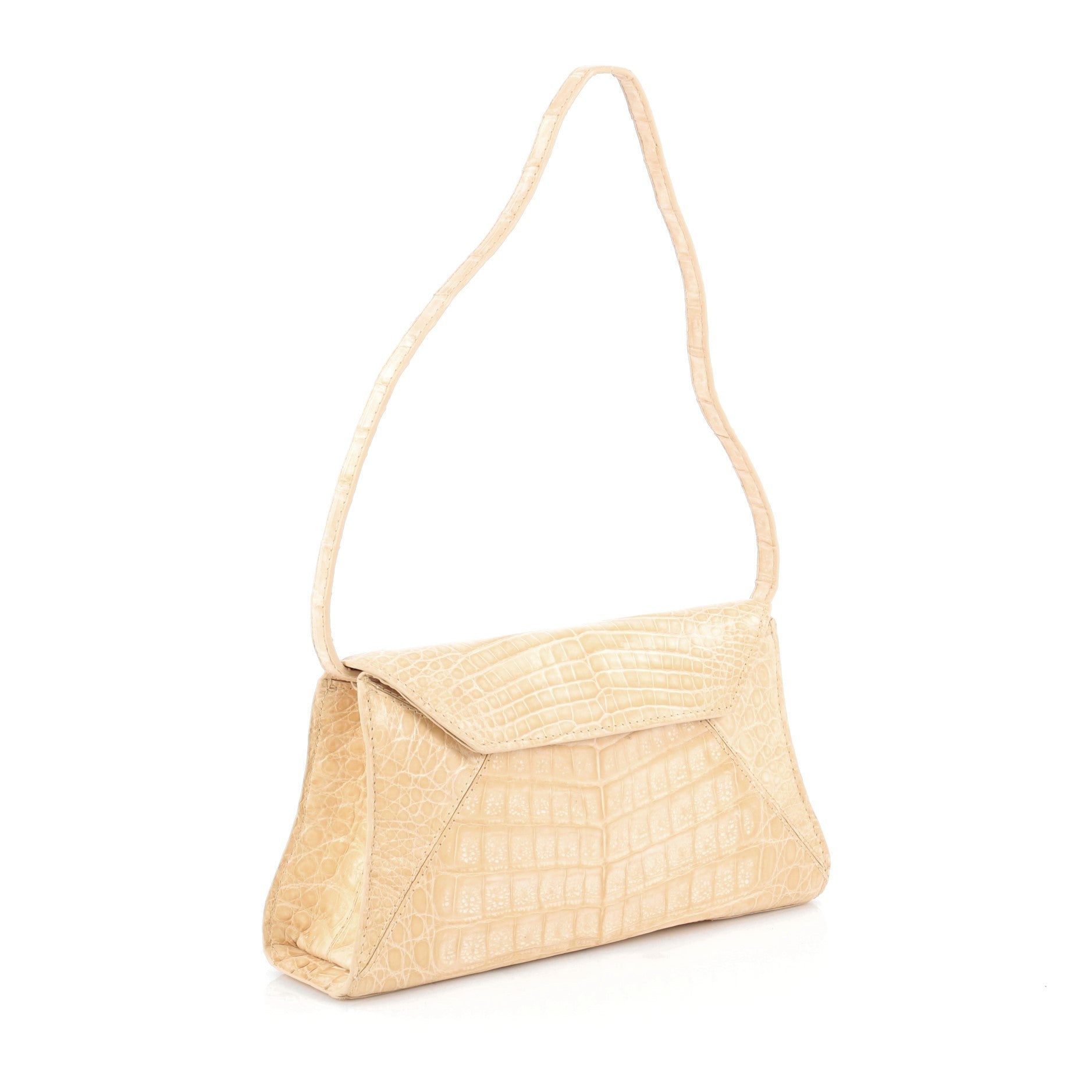 Envelope Convertible Clutch Crocodile Long