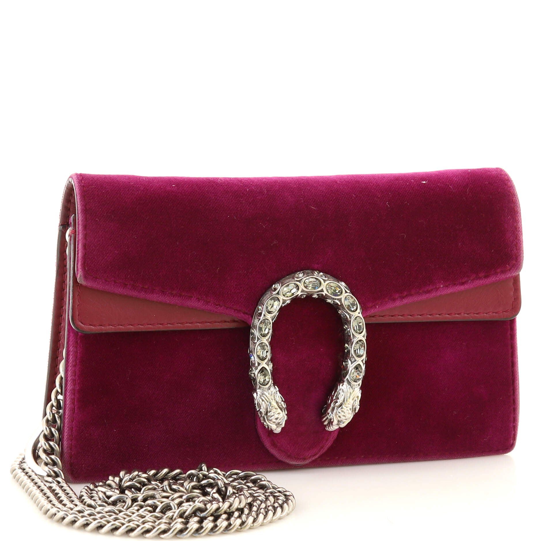 Dionysus Bag Velvet Super Mini