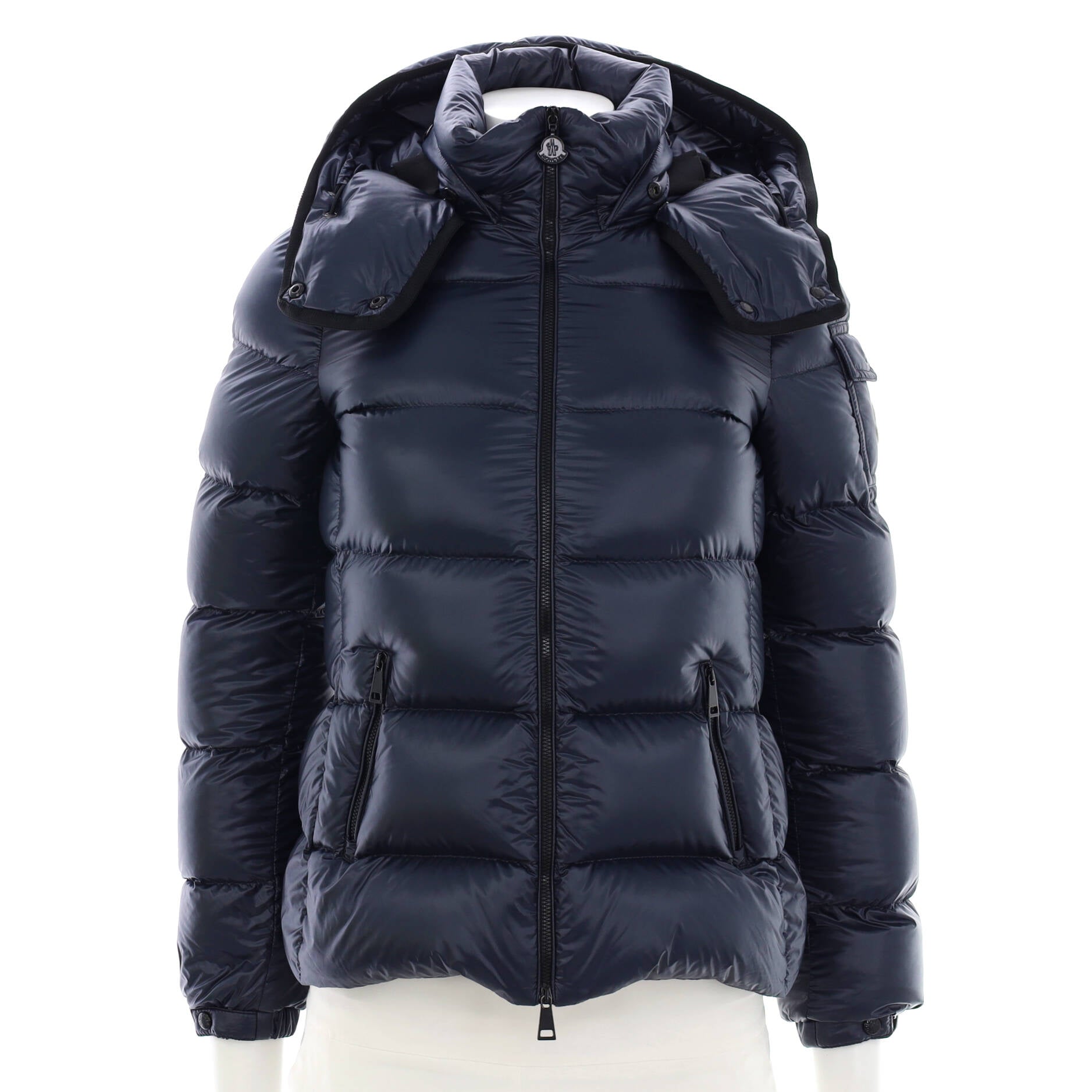 Women's Bady Hooded Jacket Quilted Polyamide with Down