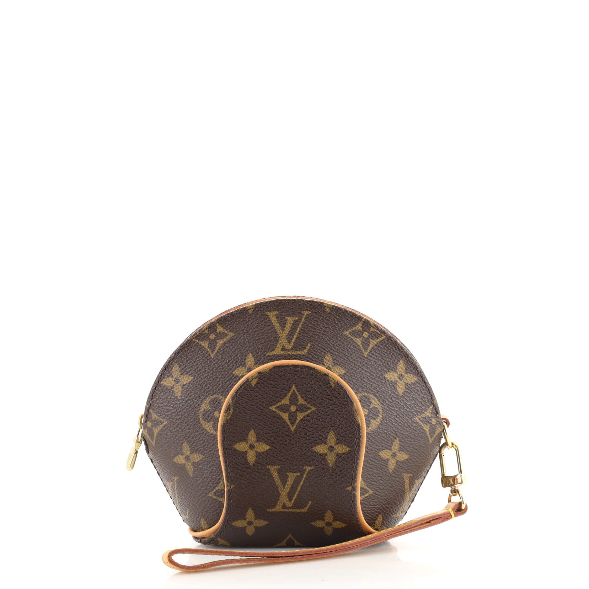 Ellipse Wristlet Clutch Monogram Canvas Mini