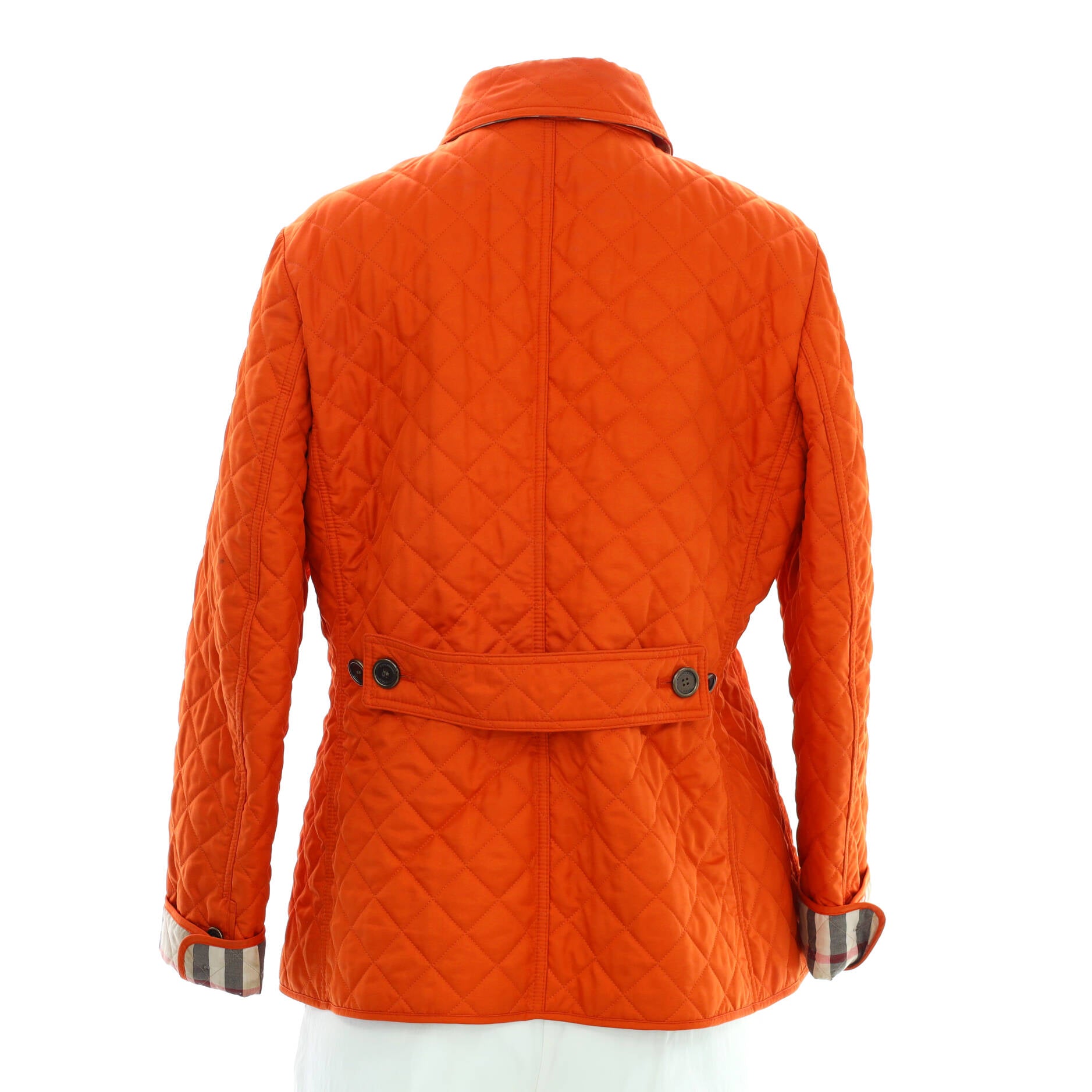 Women's Button-Up Jacket Quilted Polyester Blend