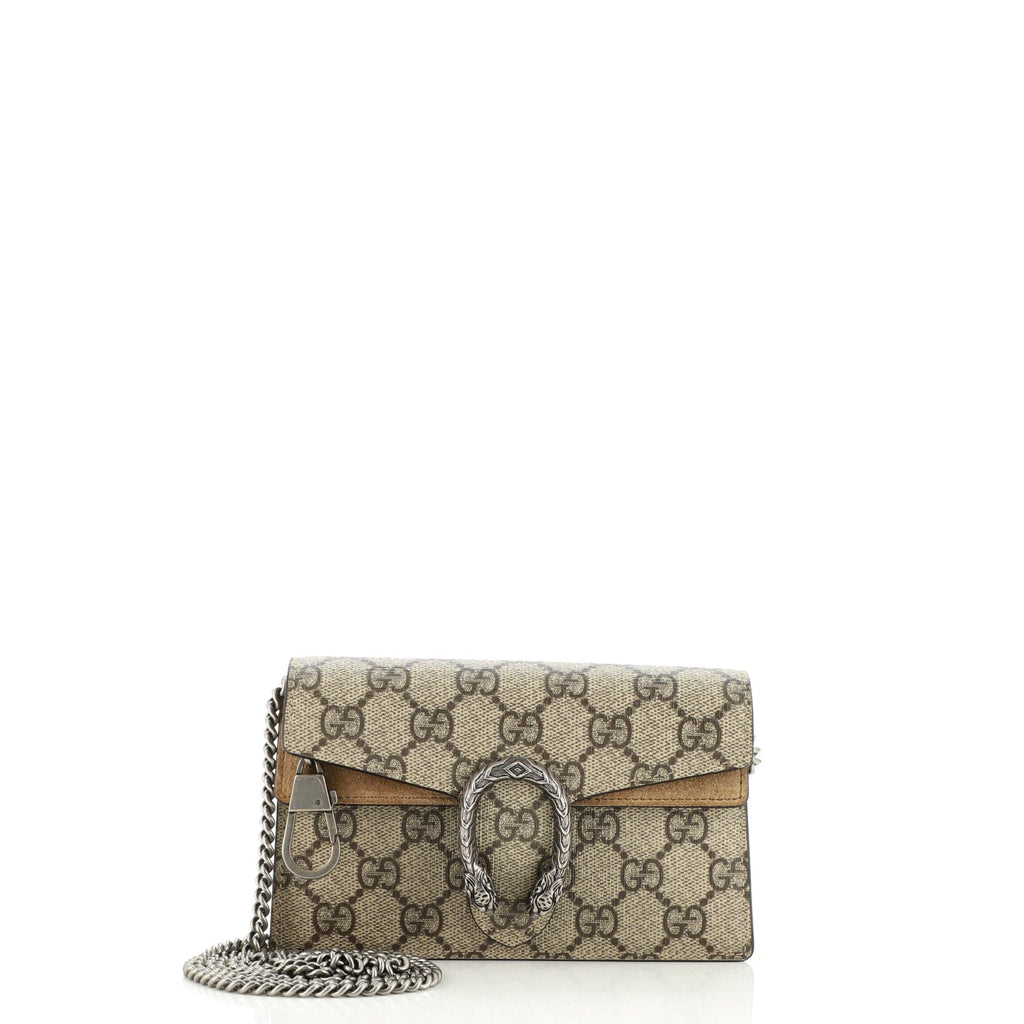 Dionysus Bag GG Coated Canvas Super Mini