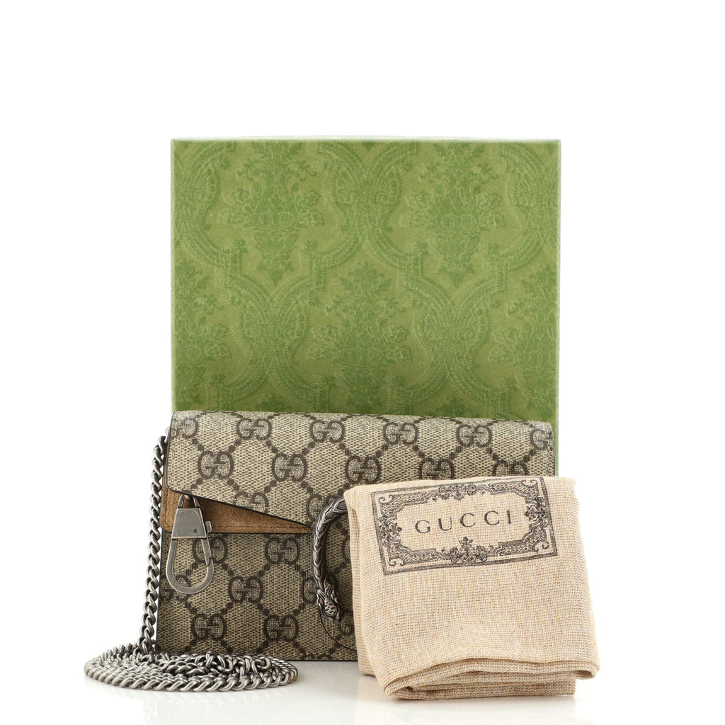 Dionysus Bag GG Coated Canvas Super Mini