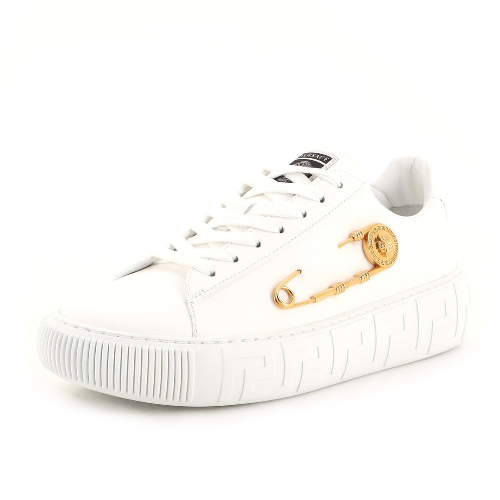 Men's Safety Pin Sneakers Leather