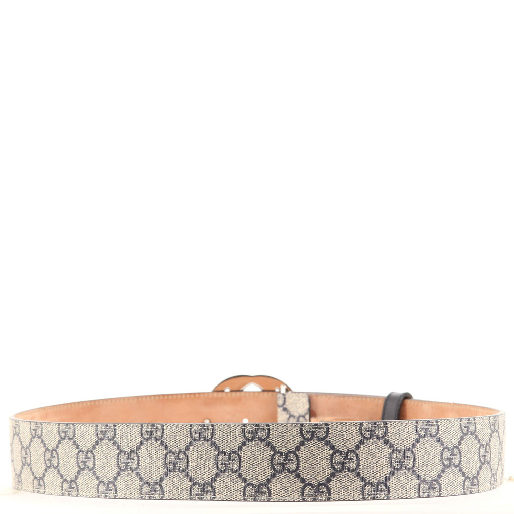 Interlocking G Belt GG Coated Canvas Wide 90
