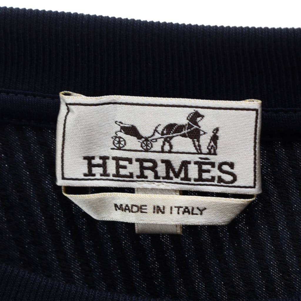 Men's Textured Crewneck Sweater Wool Blend