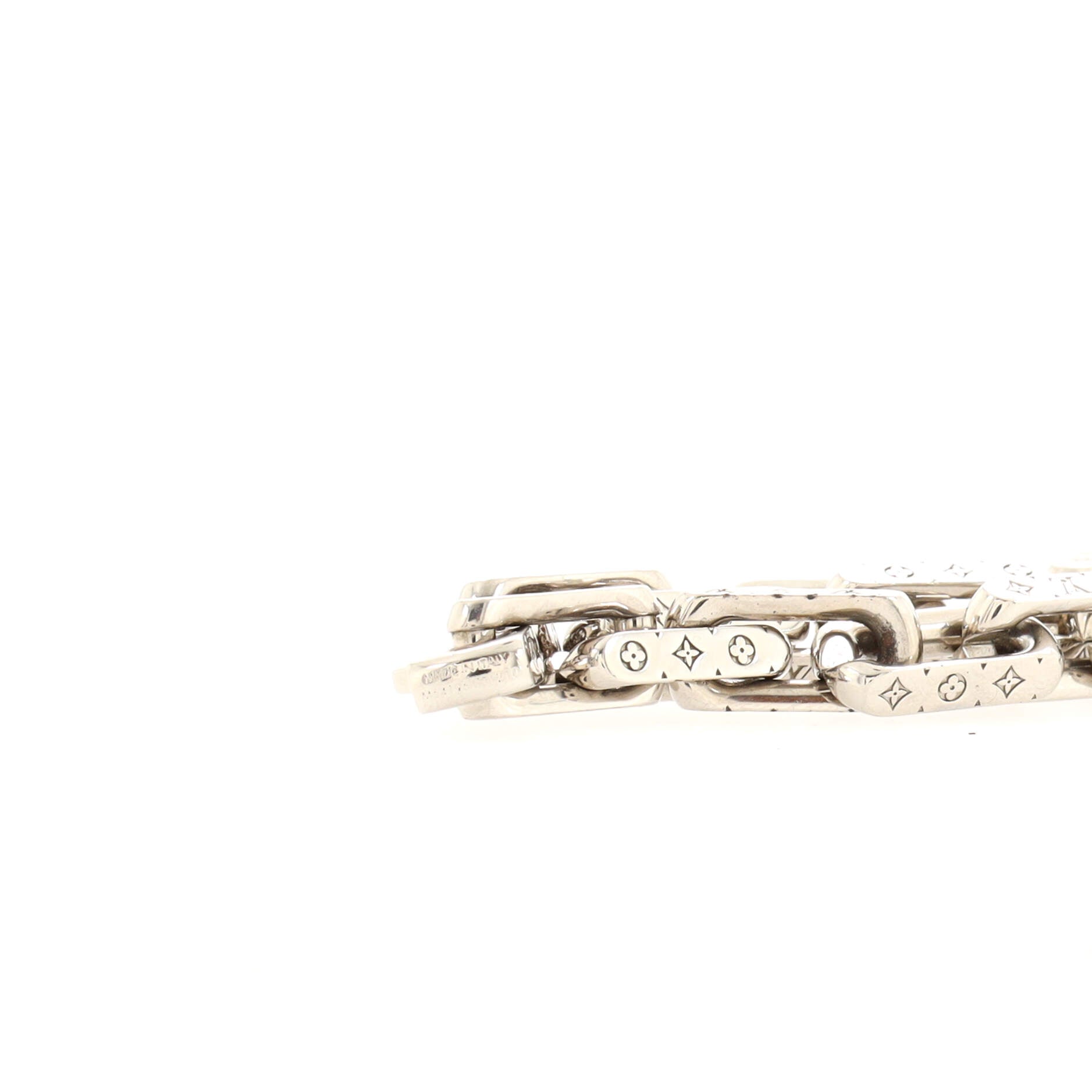 Monogram Chain Necklace Metal