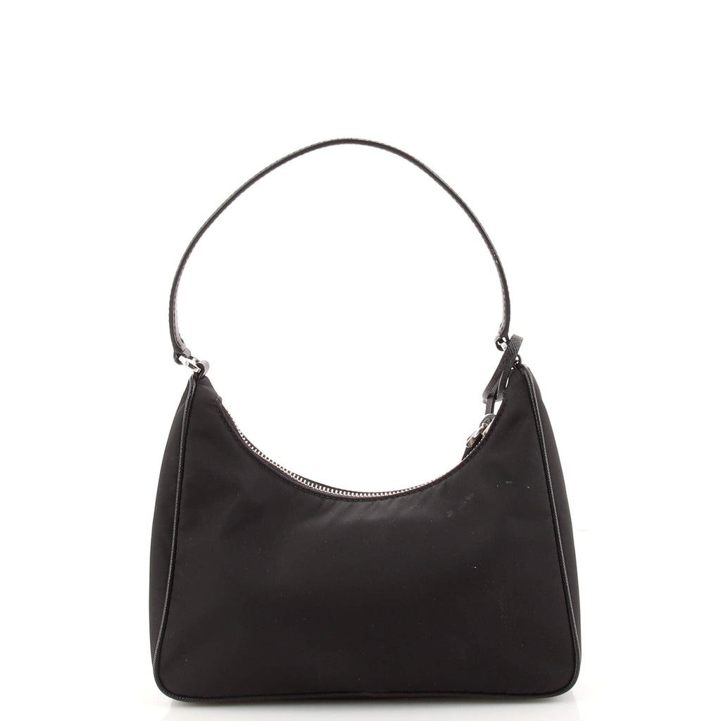 Re-Edition 2005 Hobo Tessuto with Saffiano Leather Mini
