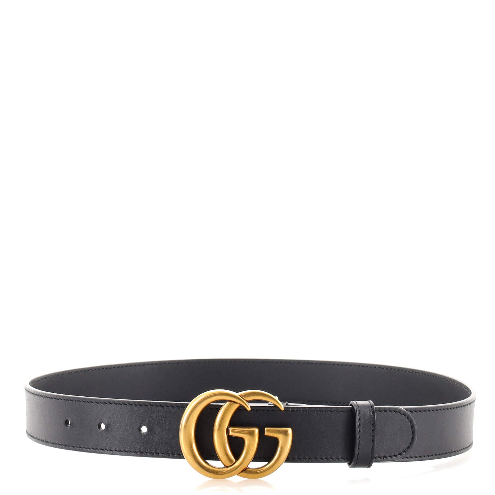 GG Marmont Belt Leather Thin 75