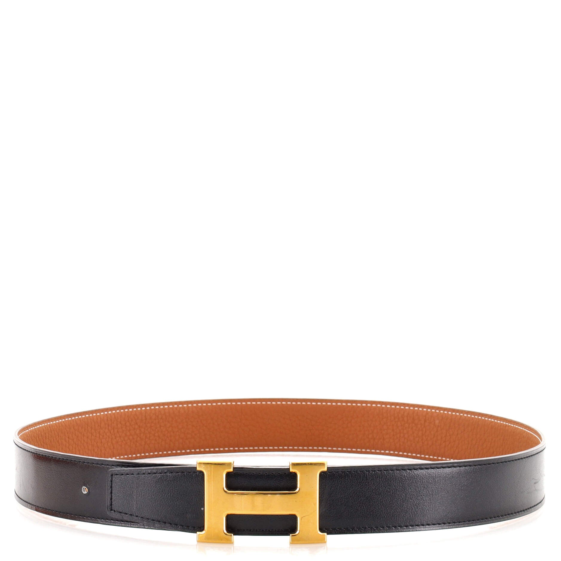 Constance Reversible Belt Leather Medium 80