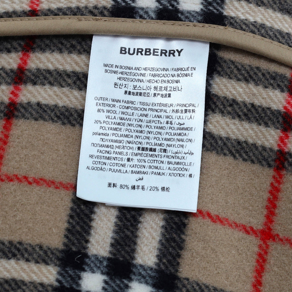 Women's Toggle Duffle Coat Wool