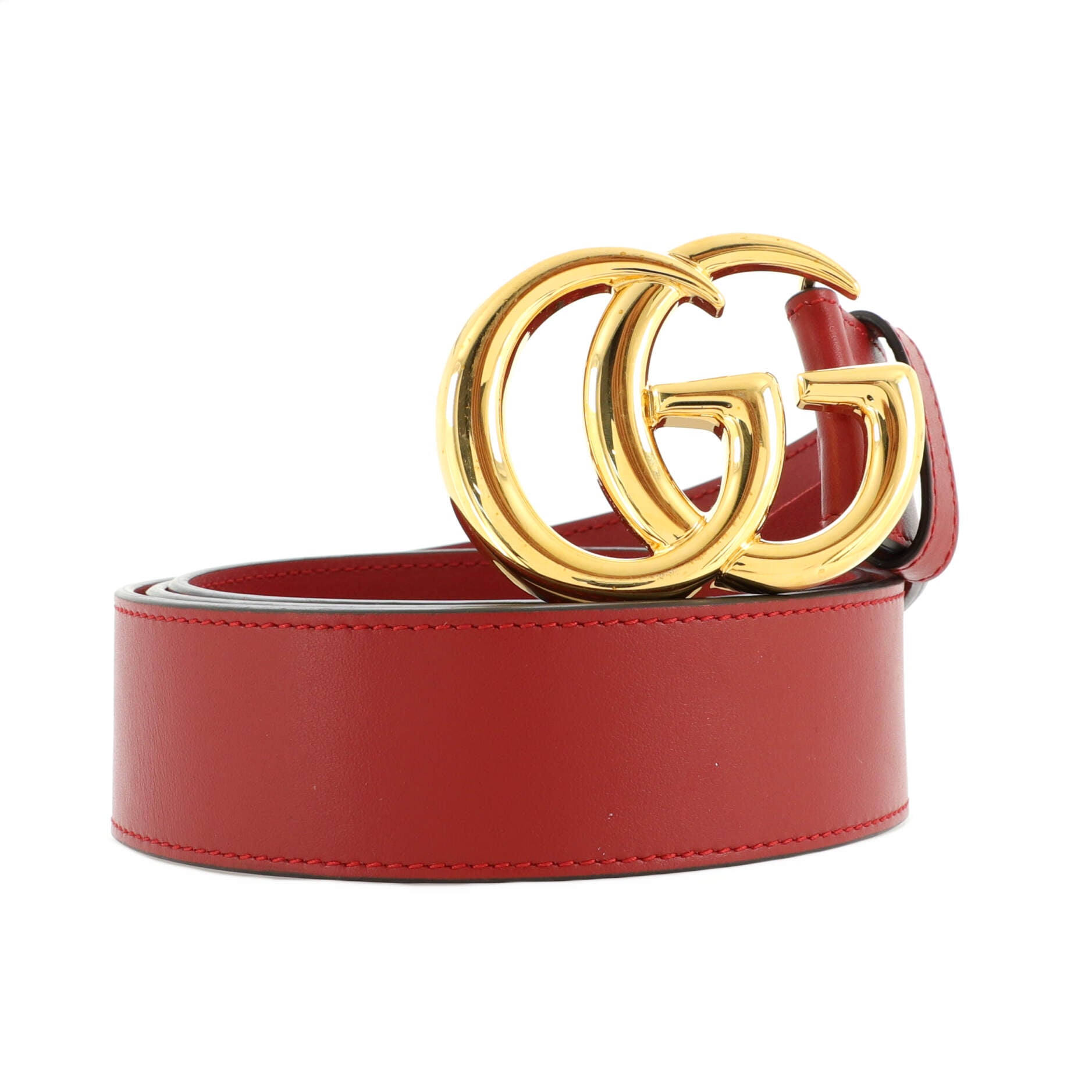 GG Marmont Belt Leather Wide 100