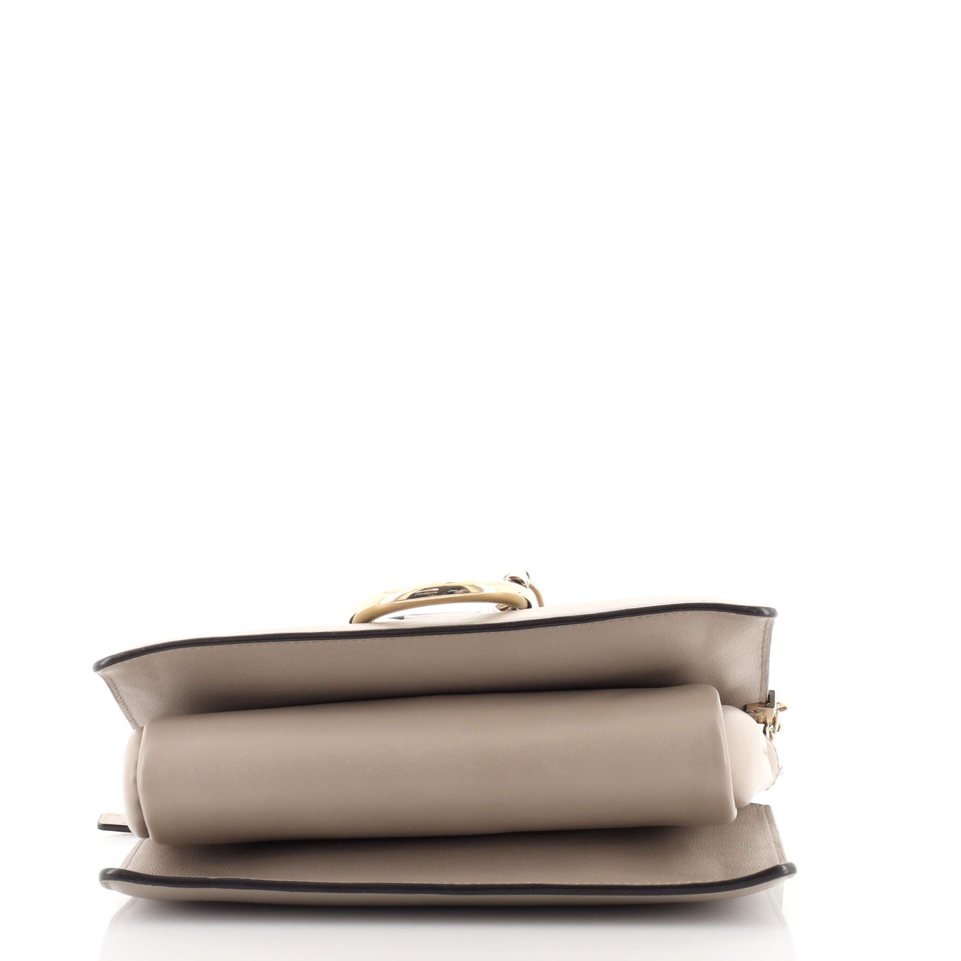 Faye Clutch Leather and Suede