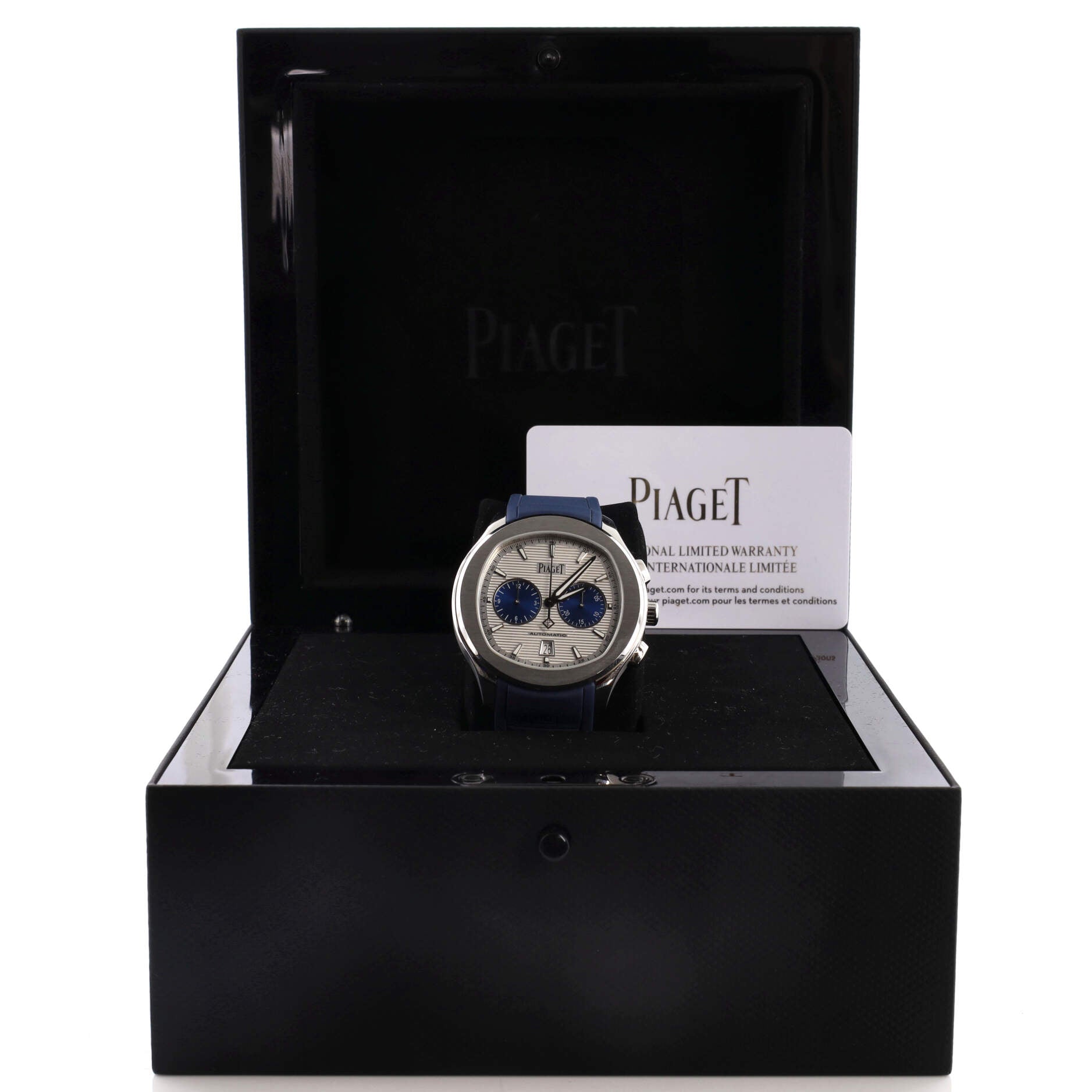 Polo Chronograph Automatic Watch Stainless Steel with Rubber 42