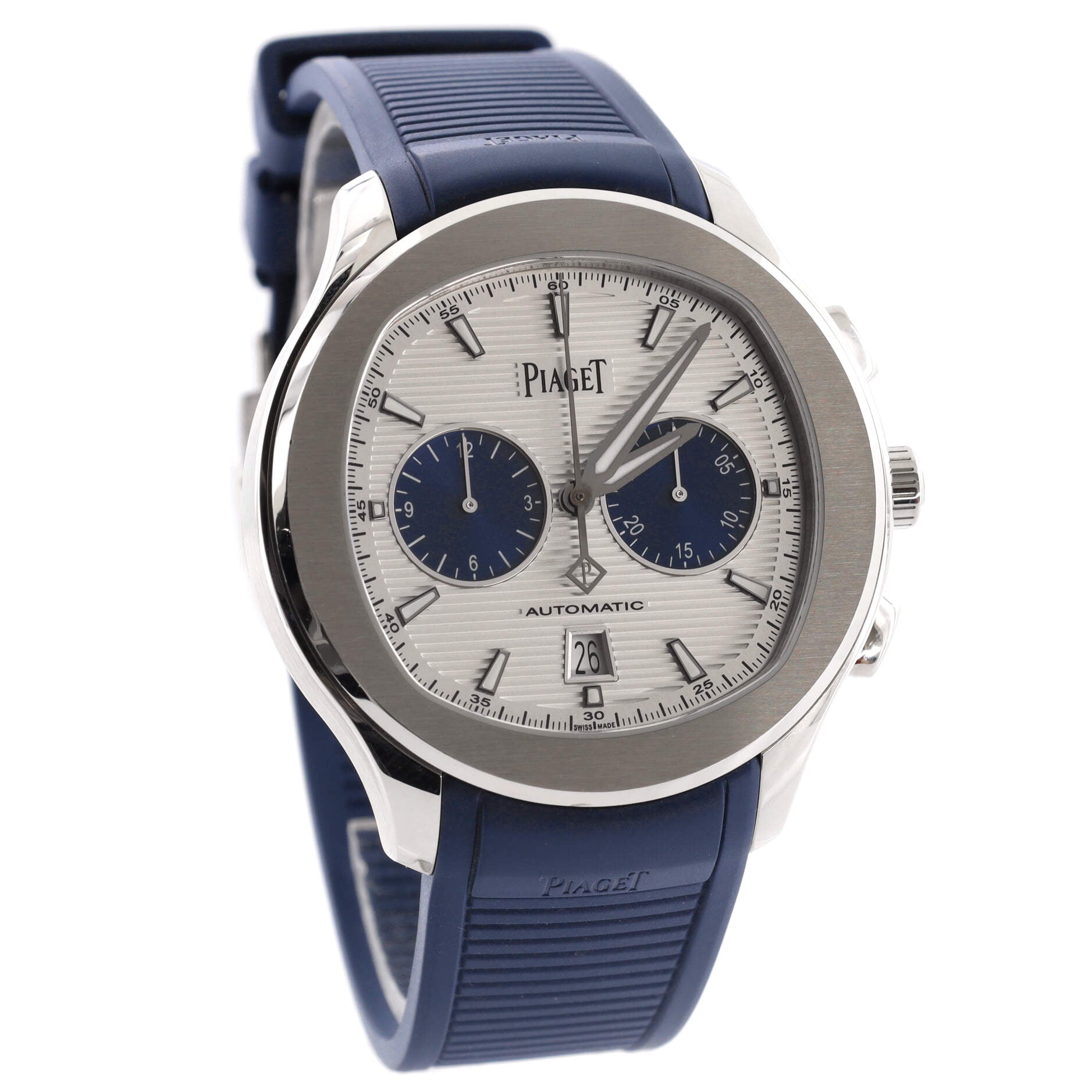 Polo Chronograph Automatic Watch Stainless Steel with Rubber 42