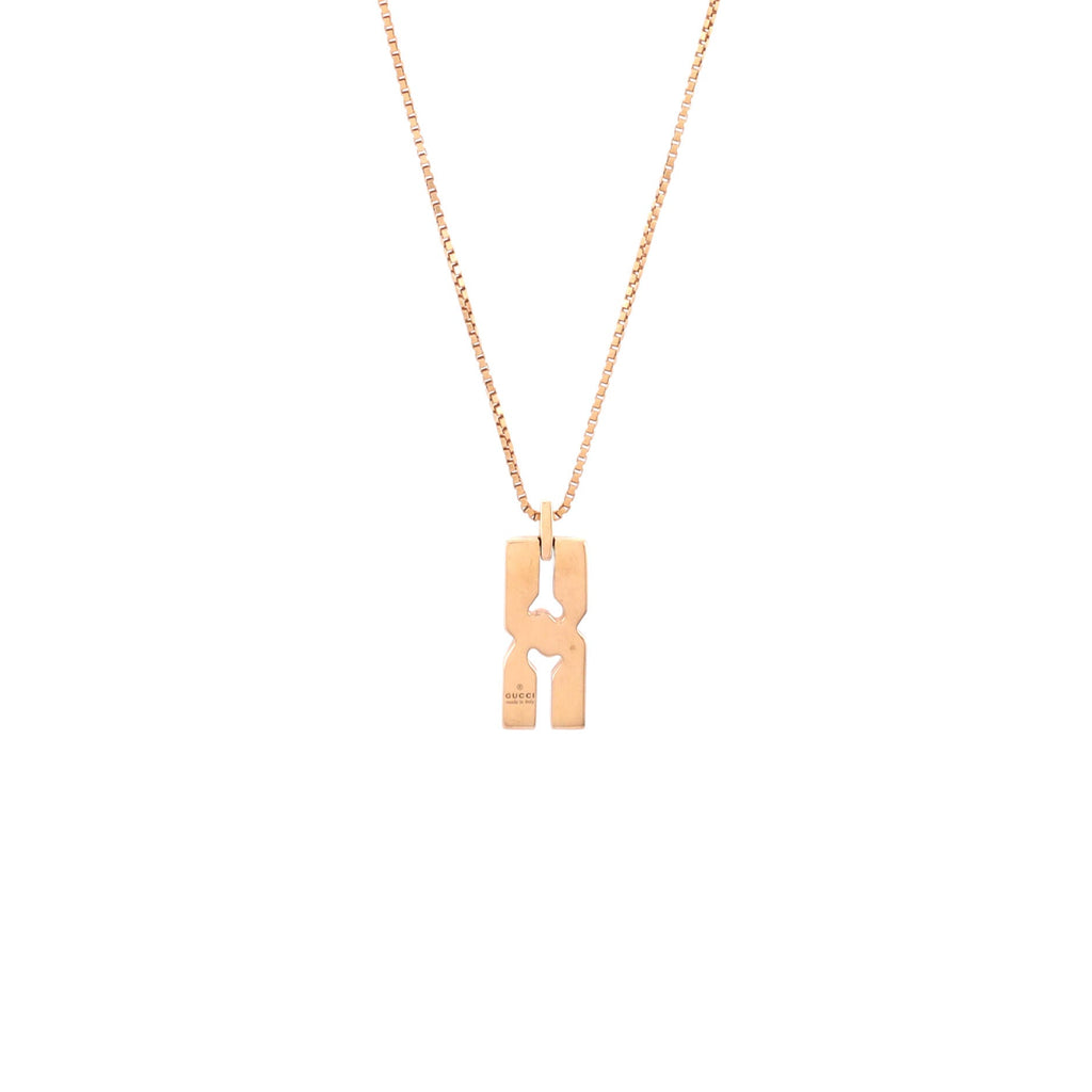 Infinity Japan Limited Edition  Pendant Necklace 18K Rose Gold