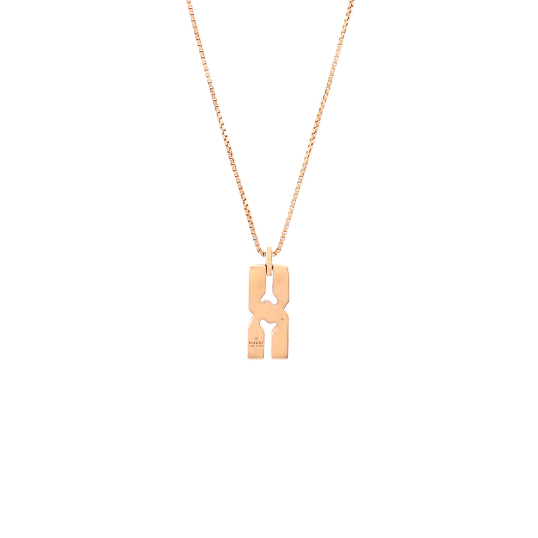 Infinity Japan Limited Edition  Pendant Necklace 18K Rose Gold