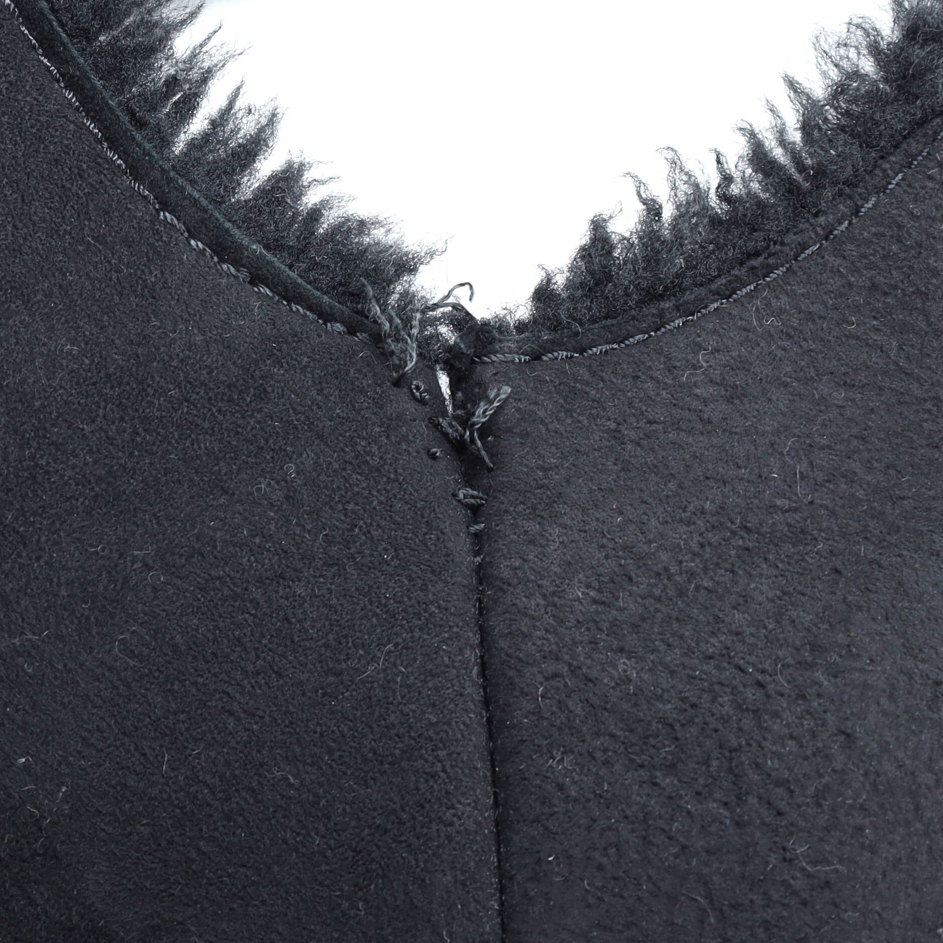 Women's Zip Up Vest Shearling