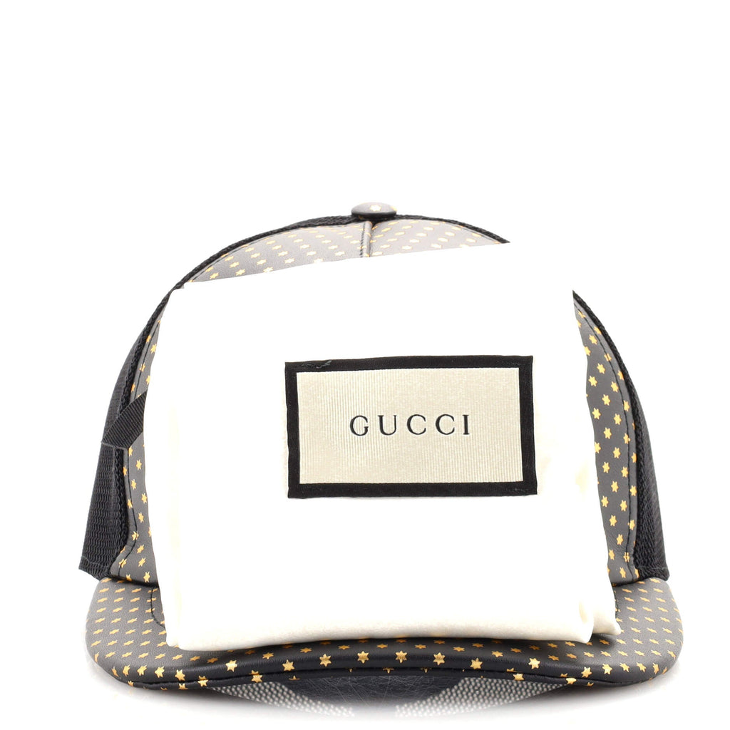Baseball Cap Printed Leather Large