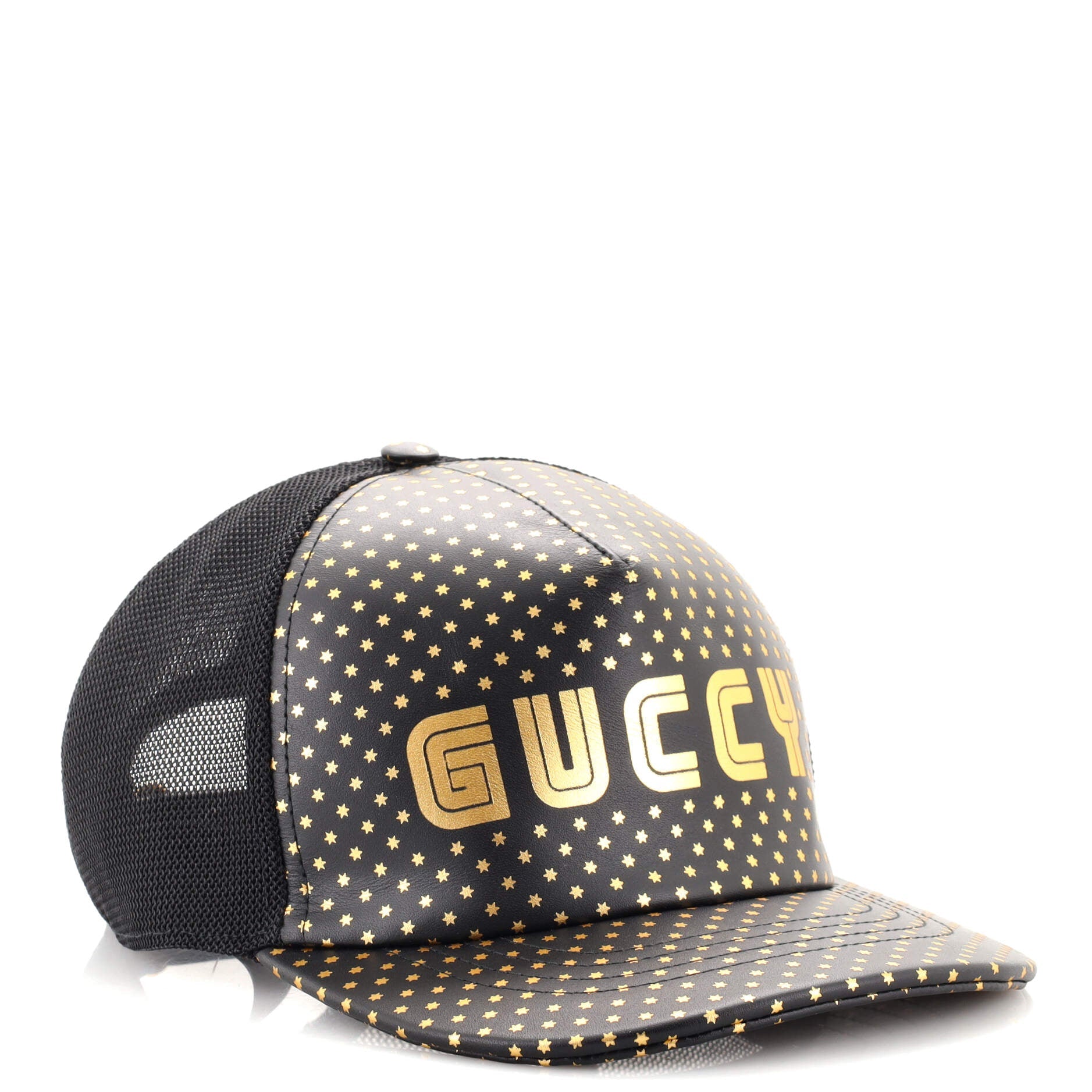 Baseball Cap Printed Leather Large