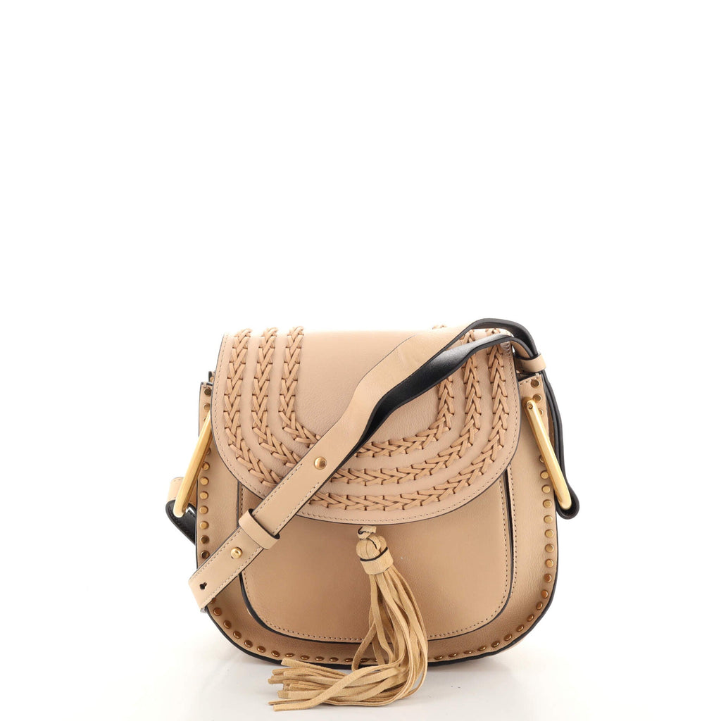 Hudson Handbag Whipstitch Leather Mini
