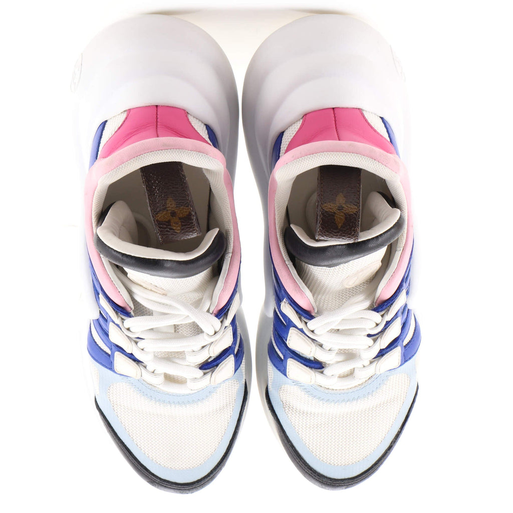 Women's LV Archlight Sneakers Fabric and Leather