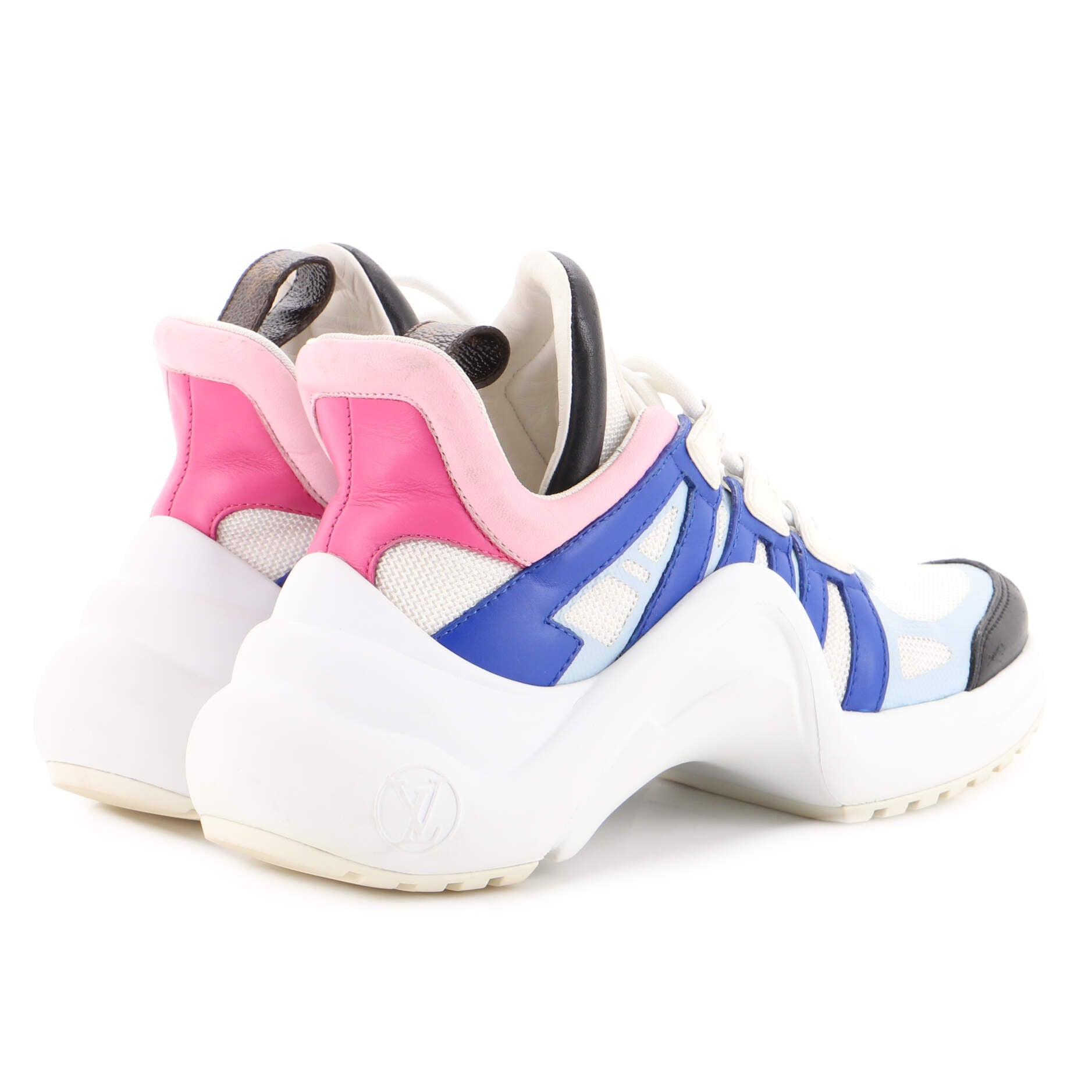 Women's LV Archlight Sneakers Fabric and Leather