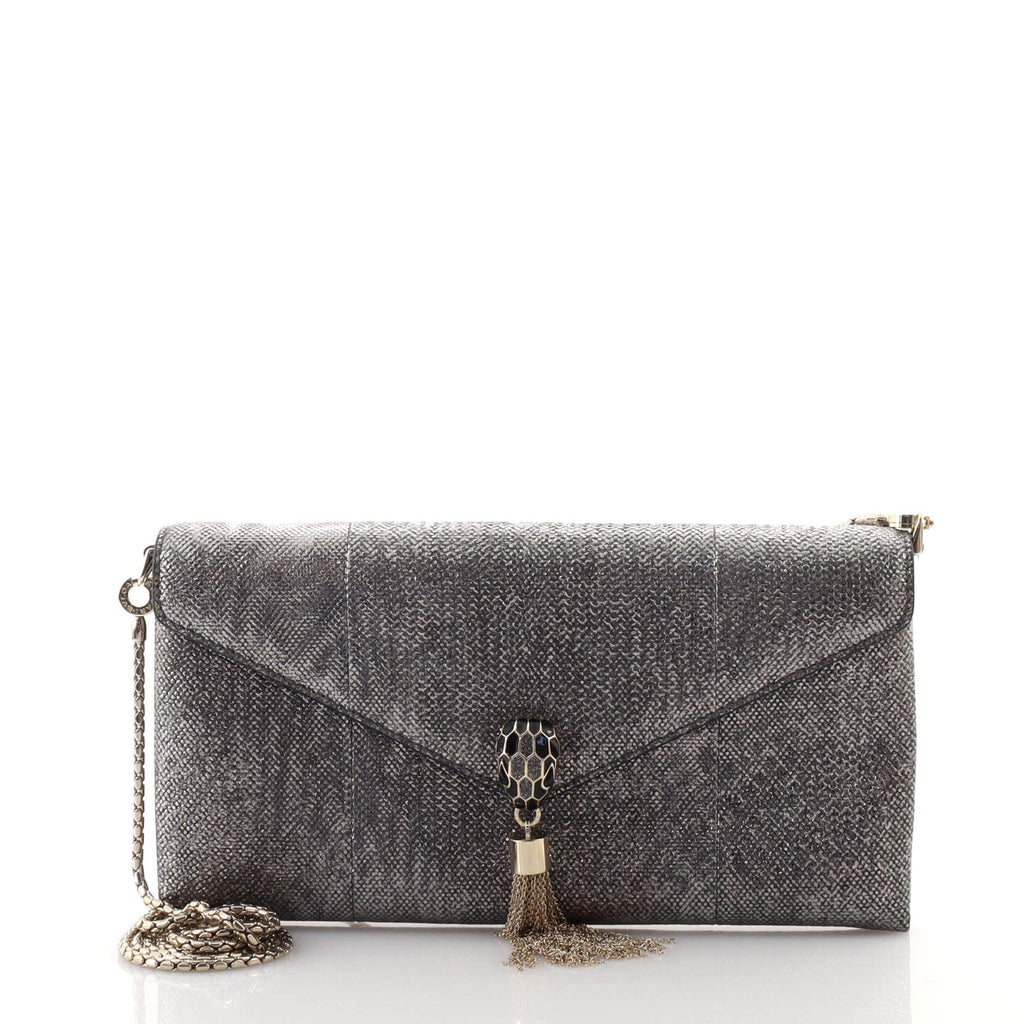 Serpenti Tassel Clutch Karung