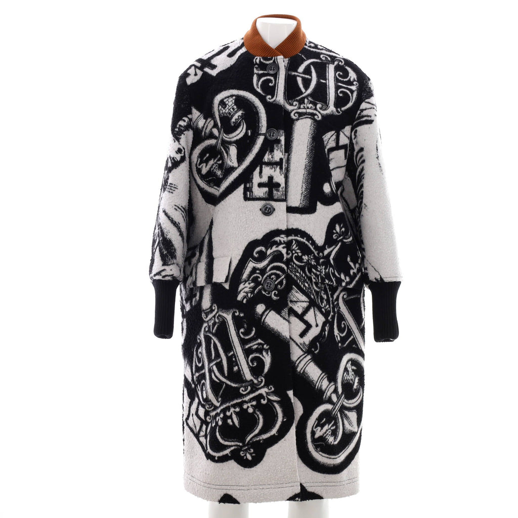 Women's Fornasetti Architecture Coat Wool