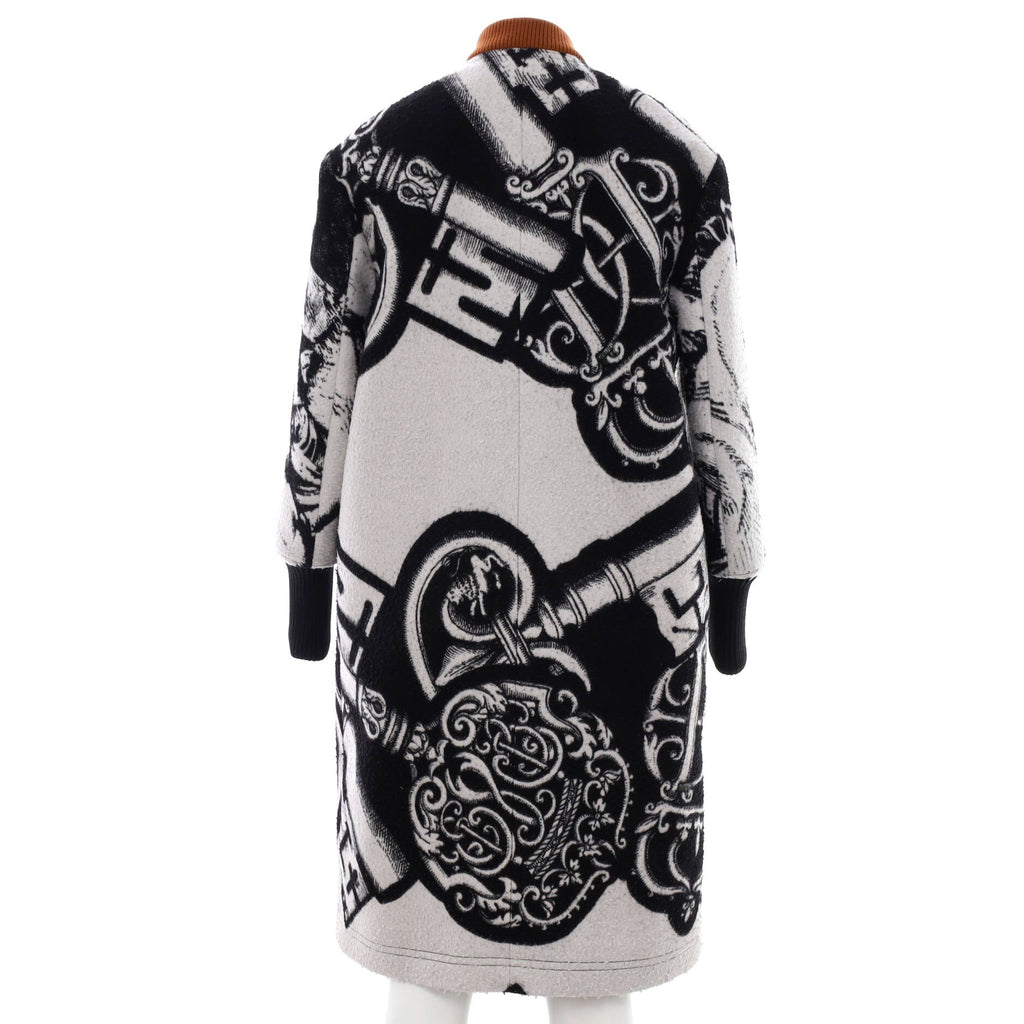 Women's Fornasetti Architecture Coat Wool