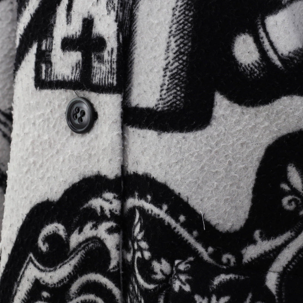 Women's Fornasetti Architecture Coat Wool