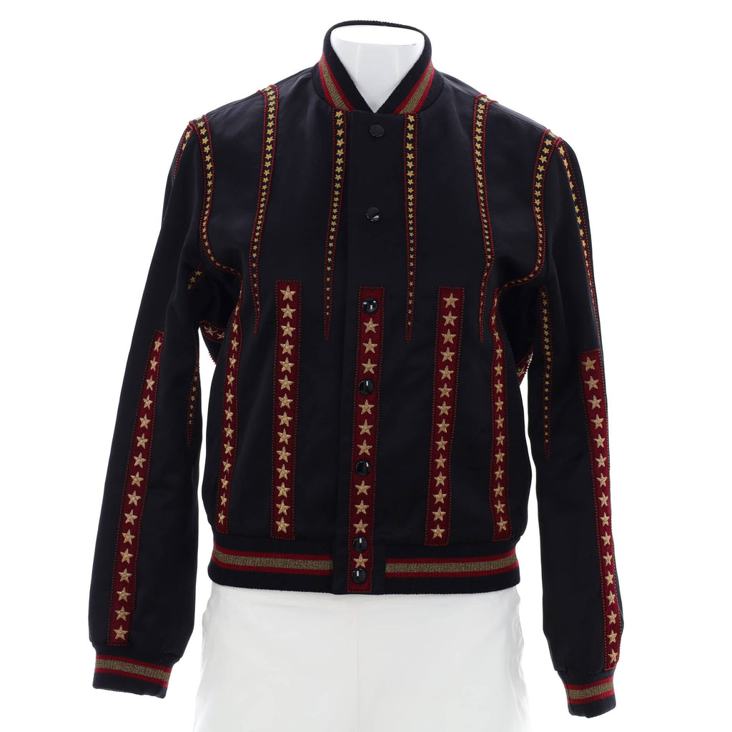 Women's Teddy Bomber Jacket Embellished Satin