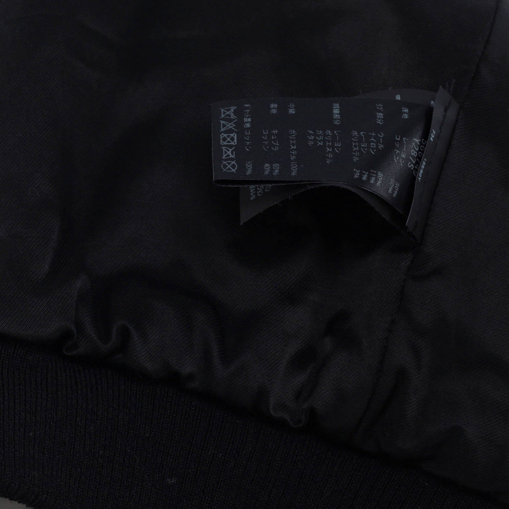 Women's Teddy Bomber Jacket Embellished Satin