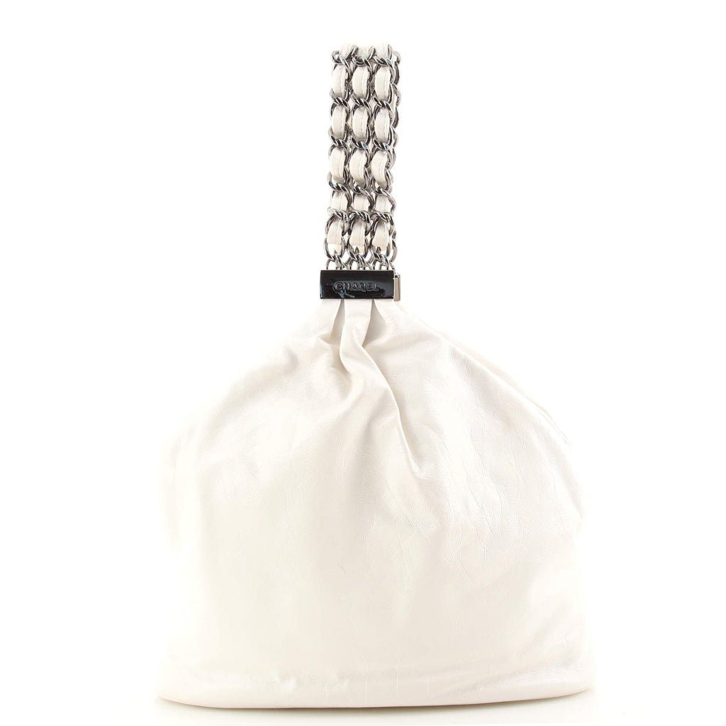 Rock and Chain Hobo Leather Mini