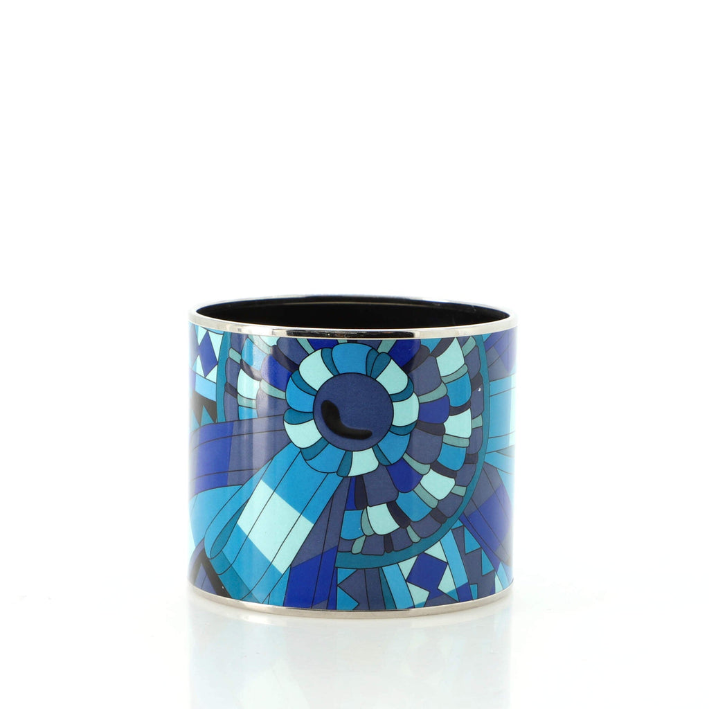 Bangle Bracelet Printed Enamel Mega Wide