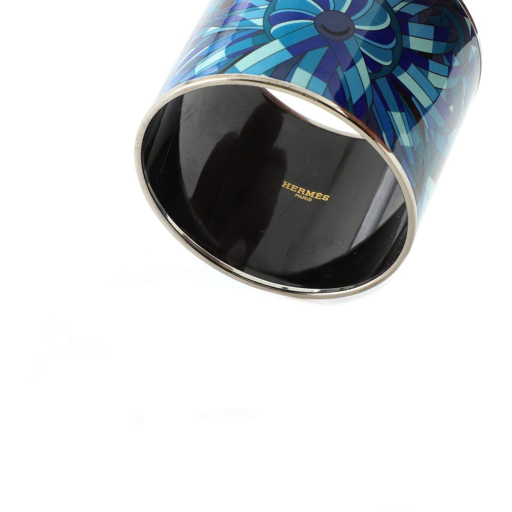 Bangle Bracelet Printed Enamel Mega Wide