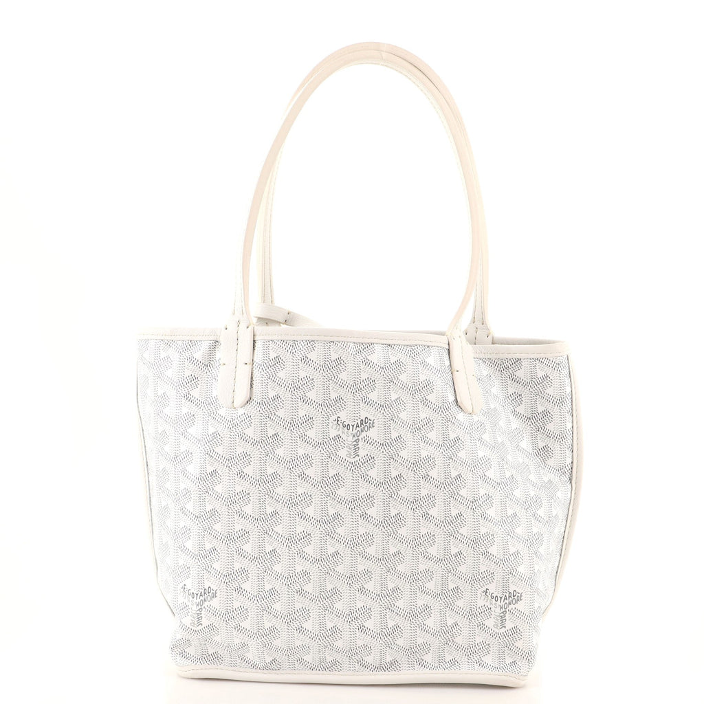 Anjou Reversible Tote Coated Canvas Mini