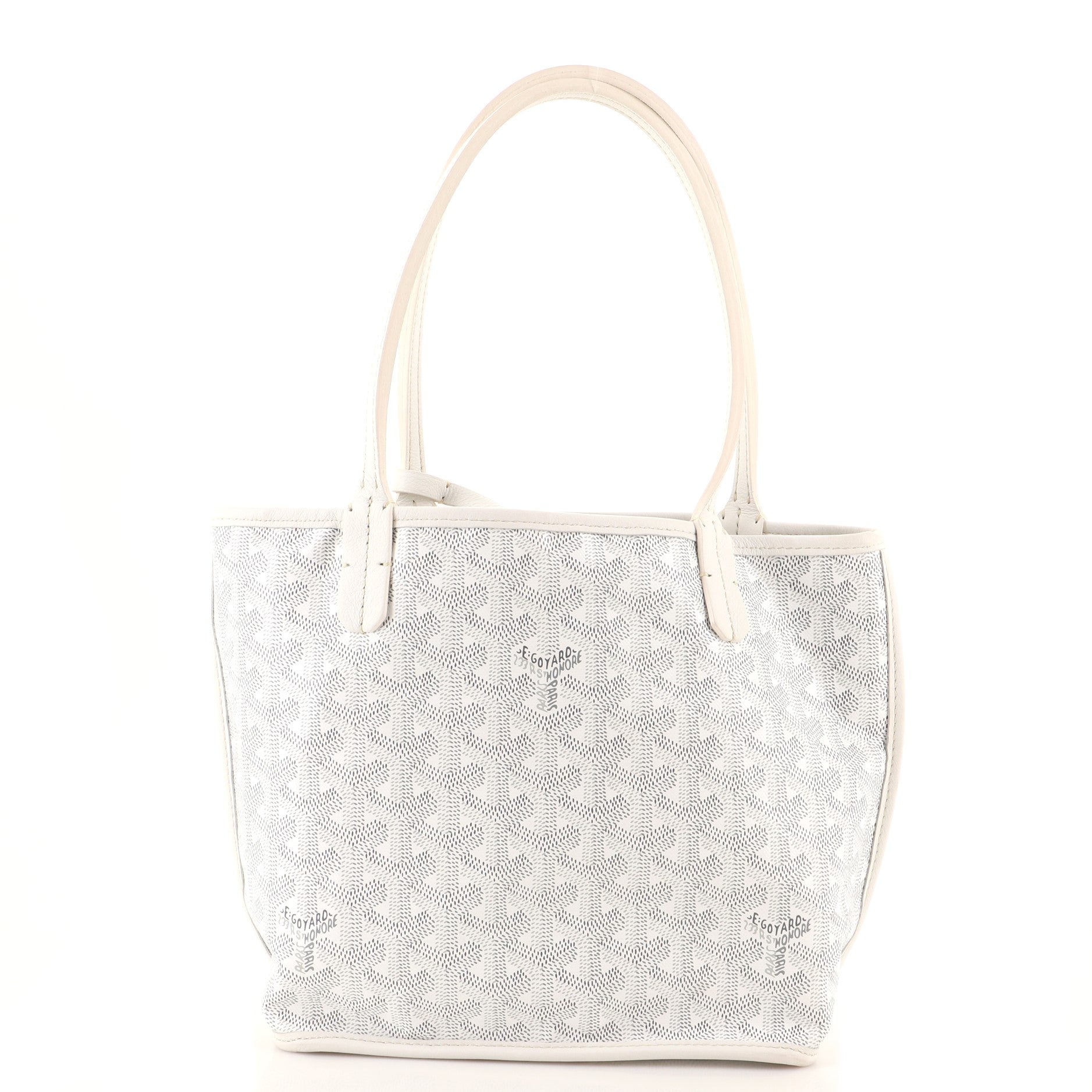 Anjou Reversible Tote Coated Canvas Mini