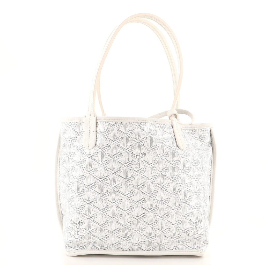 Anjou Reversible Tote Coated Canvas Mini
